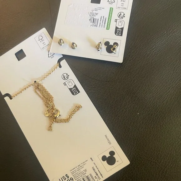 Disney Gold Mickey Mouse Jewelry Set - Picture 3 of 3